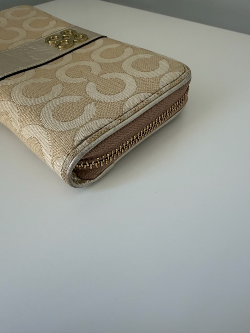 Coach Y2K Vintage Signature Continental Wallet - Picture 5 of 8